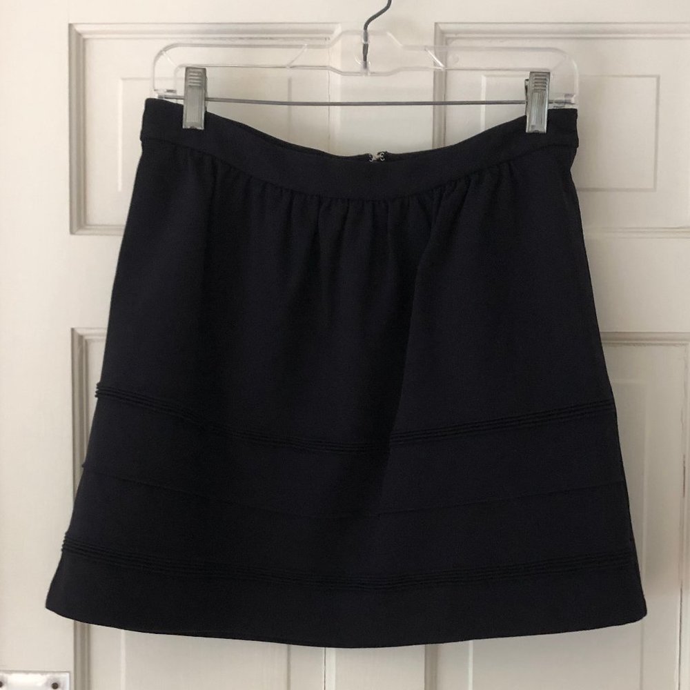 J. Crew Factory A-Line Black Skirt- Size 8